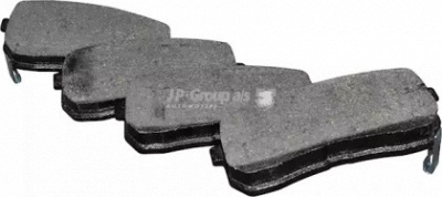 JP GROUP 3663700410 -  Комплект тормозных колодок, дисковый тормоз